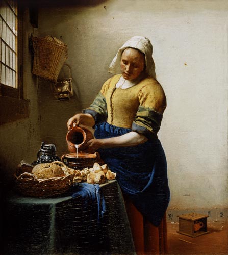 La lattaia di Jan Vermeer