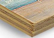 Stampa su legno naturale (15 mm)con sistema di fissaggio 