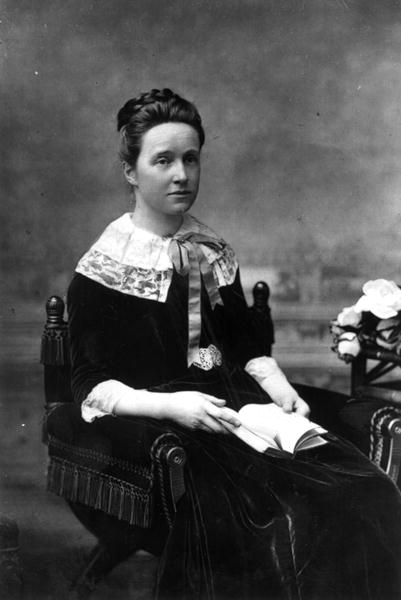 Dame Millicent Fawcett, c.1880 (b/w photo)  a English Photographer