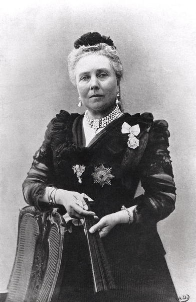 Empress Victoria (1840-1901) (b/w photo)  a English Photographer