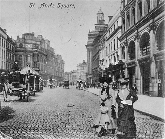St. Ann''s Square, Manchester, c.1910 a English Photographer