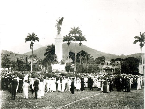 Unveiling of War Memorial, Port of Spain, Trinidad a English Photographer