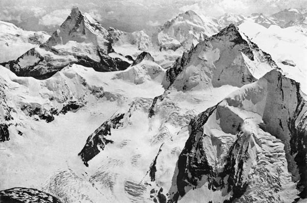 Mount Cervin, c.1900 (b/w photo)  a French Photographer