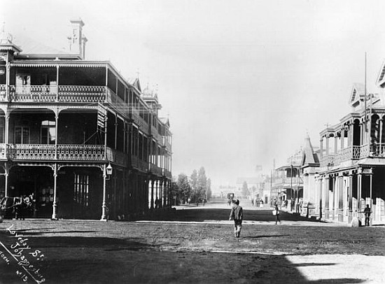 View of Johannesburg, c.1900 a French Photographer