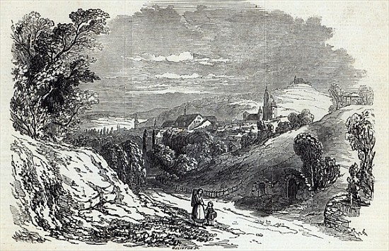 Coburg, from ''The Illustrated London News'', 16th August 1845 a Saxe-Coburg