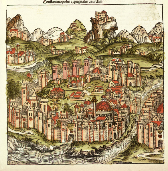Constantinople , from:Schedel a Schedel