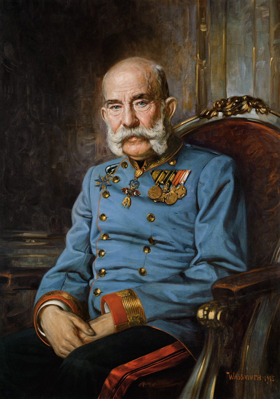 Emperor Franz Joseph a Waßmuth