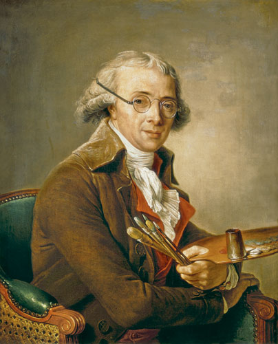 Portrait of Francois-Andre Vincent (1746-1816) a Adélaide Labille-Guiard