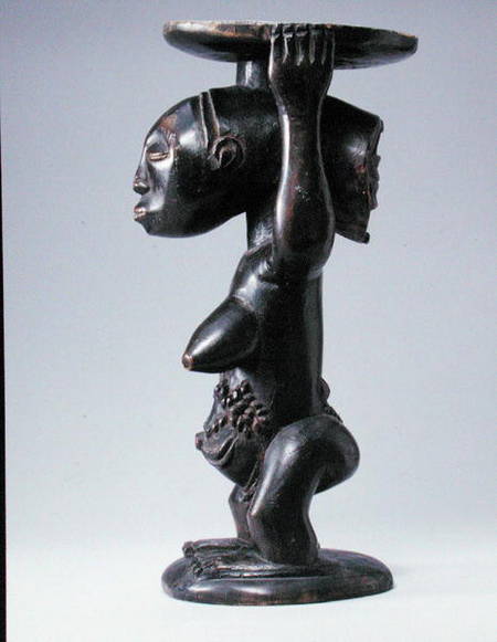 Luba Stool, from Democratic Republic of Congo a African