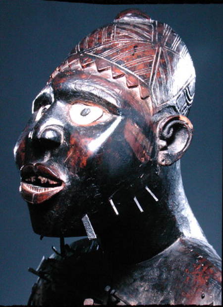 Mangaaka Figure, Kongo Culture, from Cabinda Region, Democratic Republic of Congo or Angola a African
