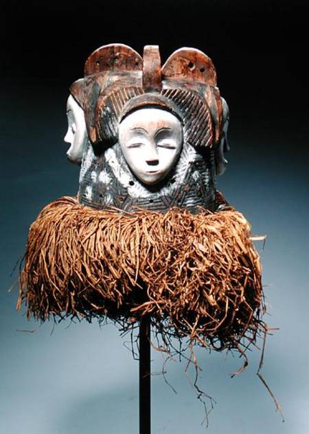 Ngontang Mask, Fang Culture, Gabon a African