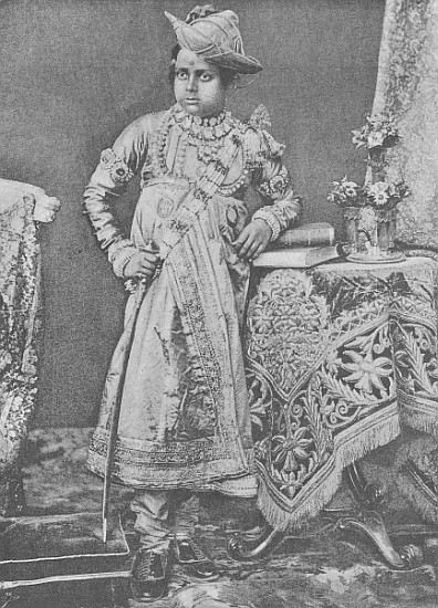 Maharaja Madho Rao Scindia of Gwalior a (after) English photographer