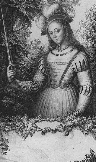Portrait of Joan of Arc (1412-31) a (after) French School