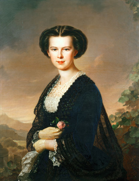 Kaiserin Elisabeth von Österreich (1837-1898) a (after) Anton Einsle