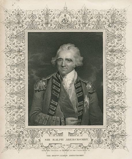 Sir Ralph Abercromby, illustration from ''England''s Battles Sea and Land''Lieut. Col. Williams, c.1 a (after) John Hoppner