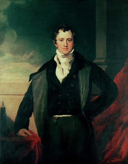 Sir Humphry Davy a (after) Sir Thomas Lawrence