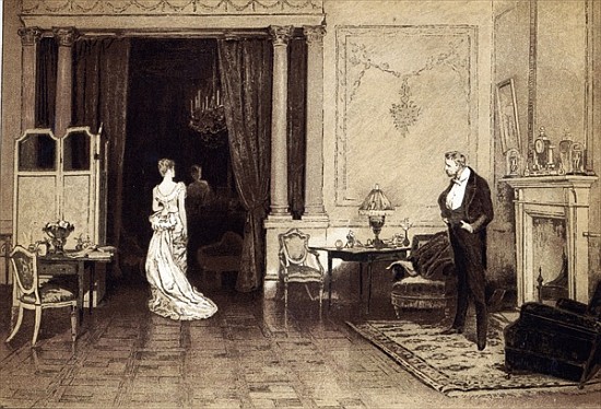 The First Cloud, from ''Leisure Hour'' a (after) Sir William Quiller Orchardson