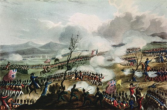 Battle of Nivelle, 10th November; engraved by Thomas Sutherland a (after) William Heath