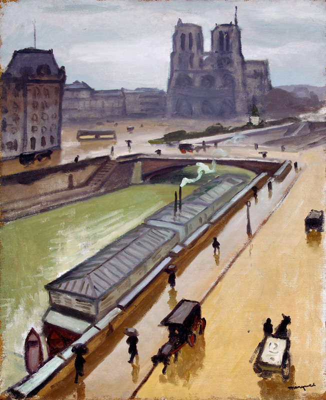 Regentag. Notre Dame de Paris a Albert Marquet