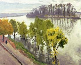 The Seine at La Frette in Autumn