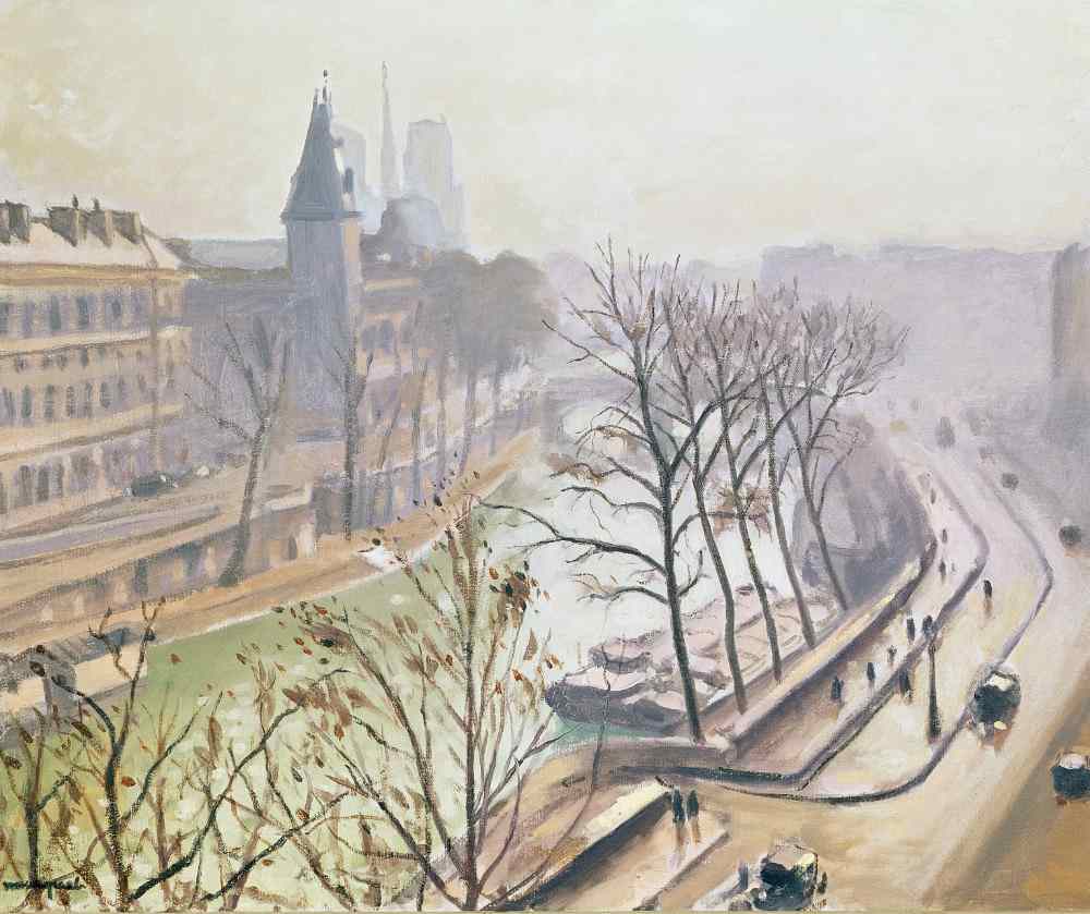 The Seine at Paris a Albert Marquet