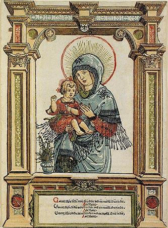 Beautiful Maria of Regensburg a Albrecht Altdorfer