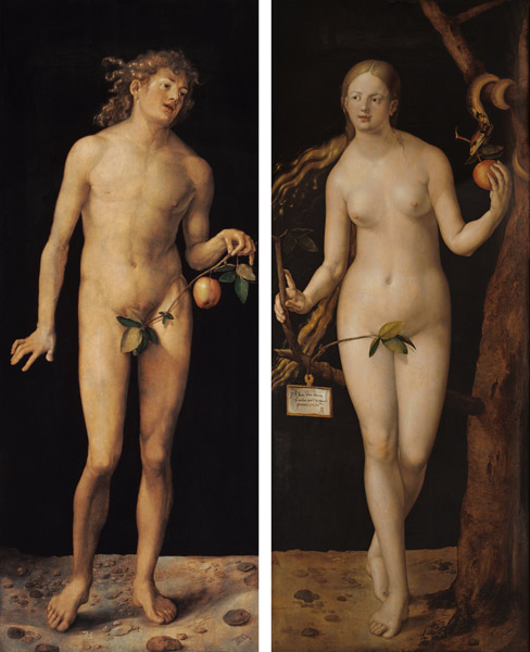Adamo ed Eva a Albrecht Durer
