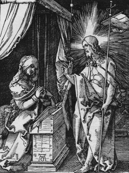 Christ appears to Mary / Dürer / 1509/10 a Albrecht Durer