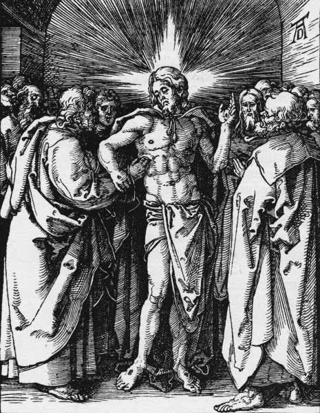 Doubting Thomas / Dürer / c.1510 a Albrecht Durer