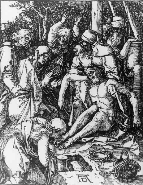 The Lamentation / Dürer / c.1509 a Albrecht Durer