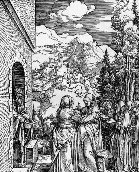 The Visitation / Dürer / c.1503/4 a Albrecht Durer