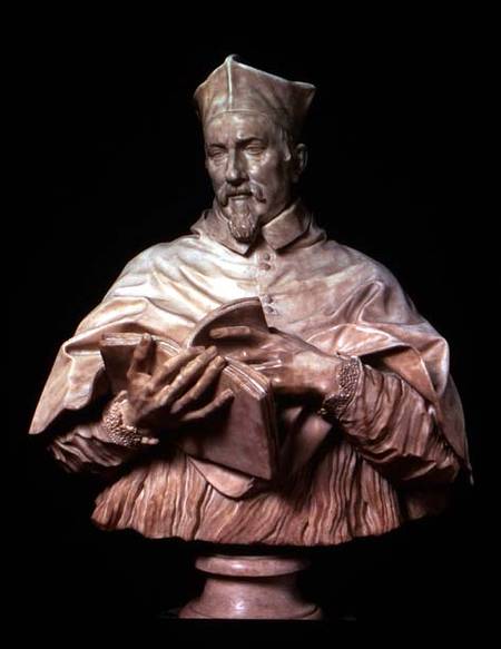 Bust of Cardinal P.S. Zacchia Rondanini a Alessandro Algardi