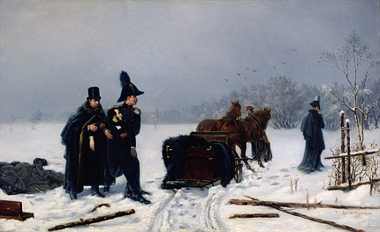 Alexander Pushkin''s duel with Georges d''Anthes a Alexander Avvakumovich Naumov
