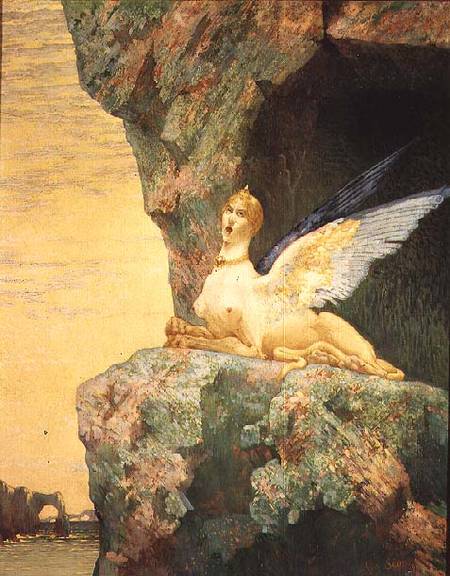 The Despair of the Sphinx a Alexandre Séon