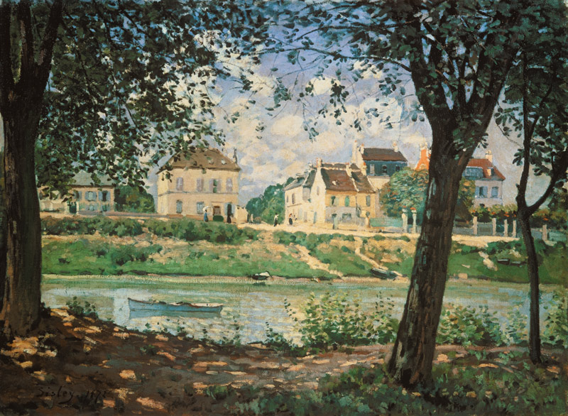 Villeneuve-la-Garenne a Alfred Sisley