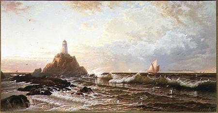 The Lighthouse a Alfred Thompson Bricher