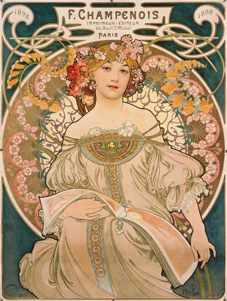 Poster of F. Champenois. 1897