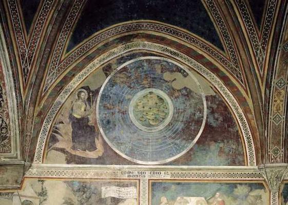 The Creation of the World, 1356-67 (fresco) a also Manfredi de Battilori Bartolo di Fredi