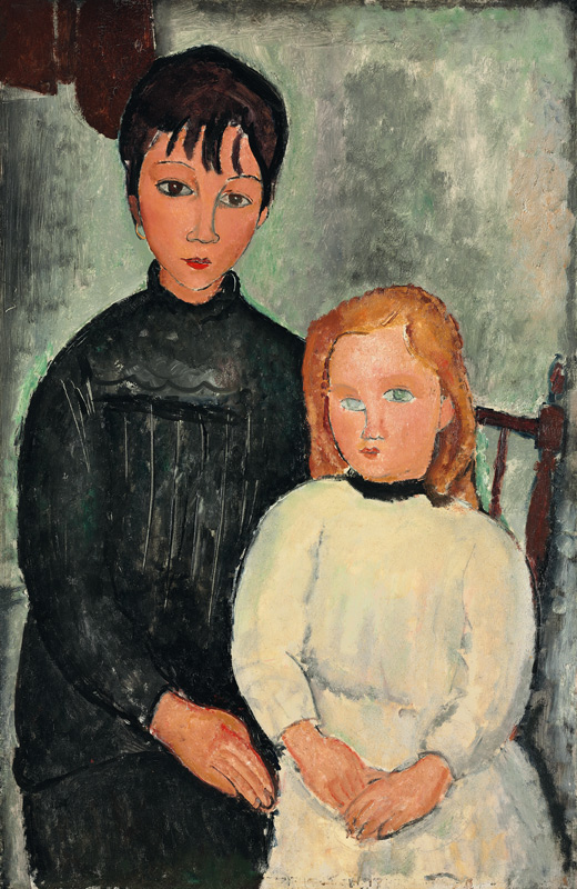 Die beiden Mädchen a Amadeo Modigliani