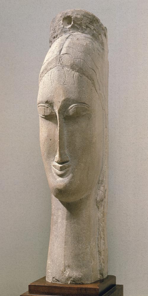 Head of a Woman a Amadeo Modigliani