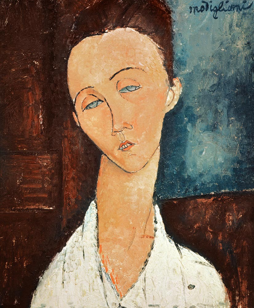 Portrait of Lunia Czechowska a Amadeo Modigliani