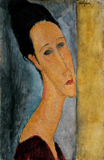 Portrait of Jeanne Hebuterne a Amadeo Modigliani