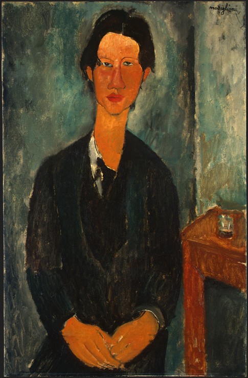 Portrait of Chaïm Soutine (1893-1943) a Amadeo Modigliani