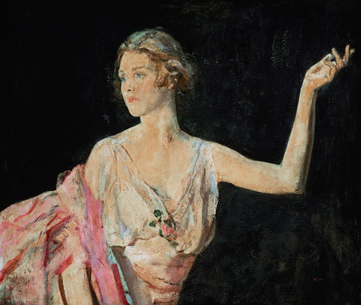 'Call to Orgy', portrait of Lady Diana Cooper a Ambrose McEvoy