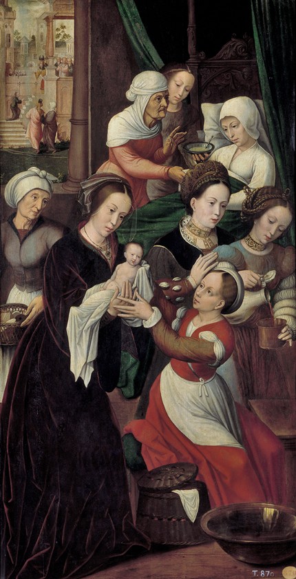 The Nativity of the Virgin Mary a Ambrosius Benson