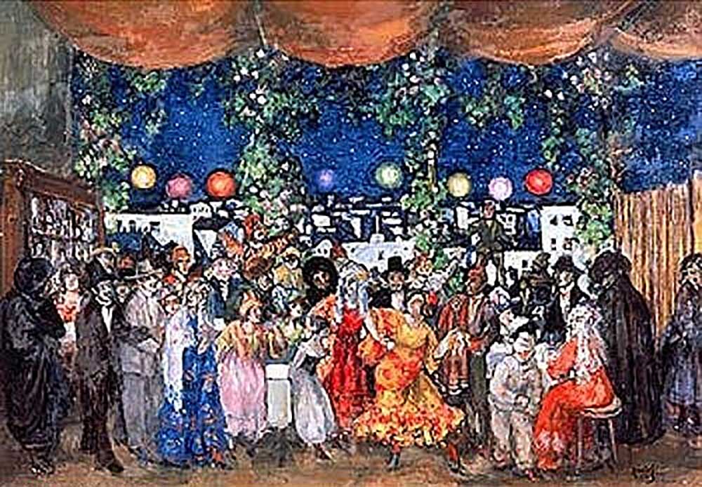 Carnival in Spain a Anatoli Afanasiewitsch Arapow