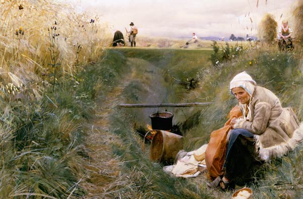Anders Zorn / Our Daily Bread / 1886 a Anders Leonard Zorn
