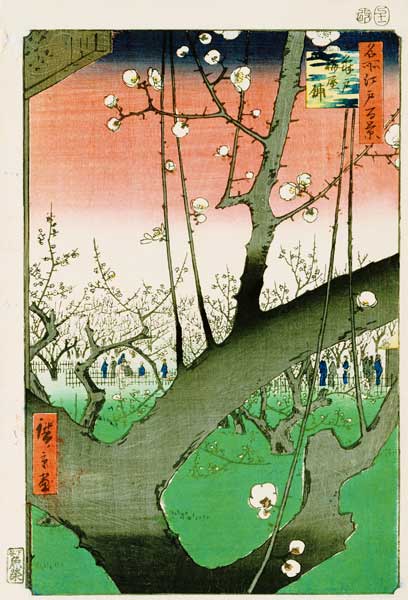 Plum Garden, Kameido a Ando oder Utagawa Hiroshige