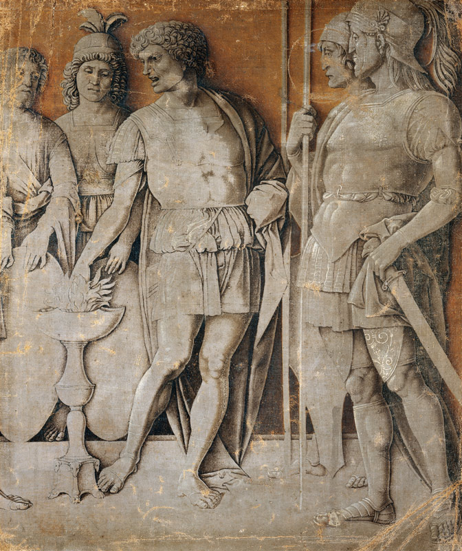 Mucius Scaevola a Andrea Mantegna