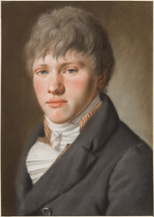 Male portrait a Andreas Joseph Chandelle